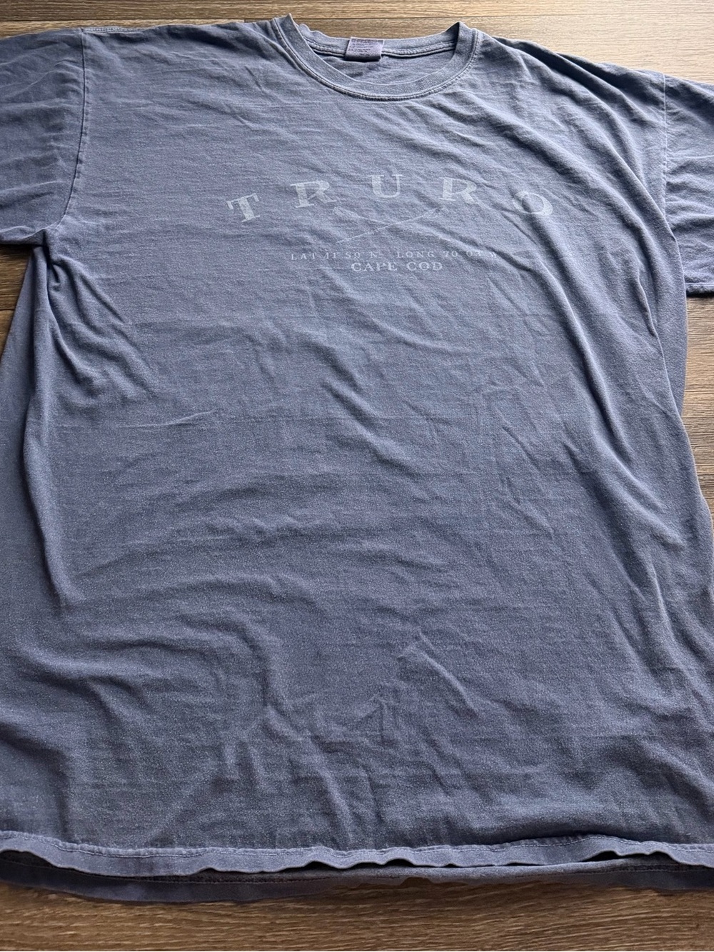 Truro Cape Cod Slate Blue Tee